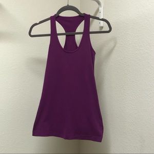 lululemon athletica purple tank top